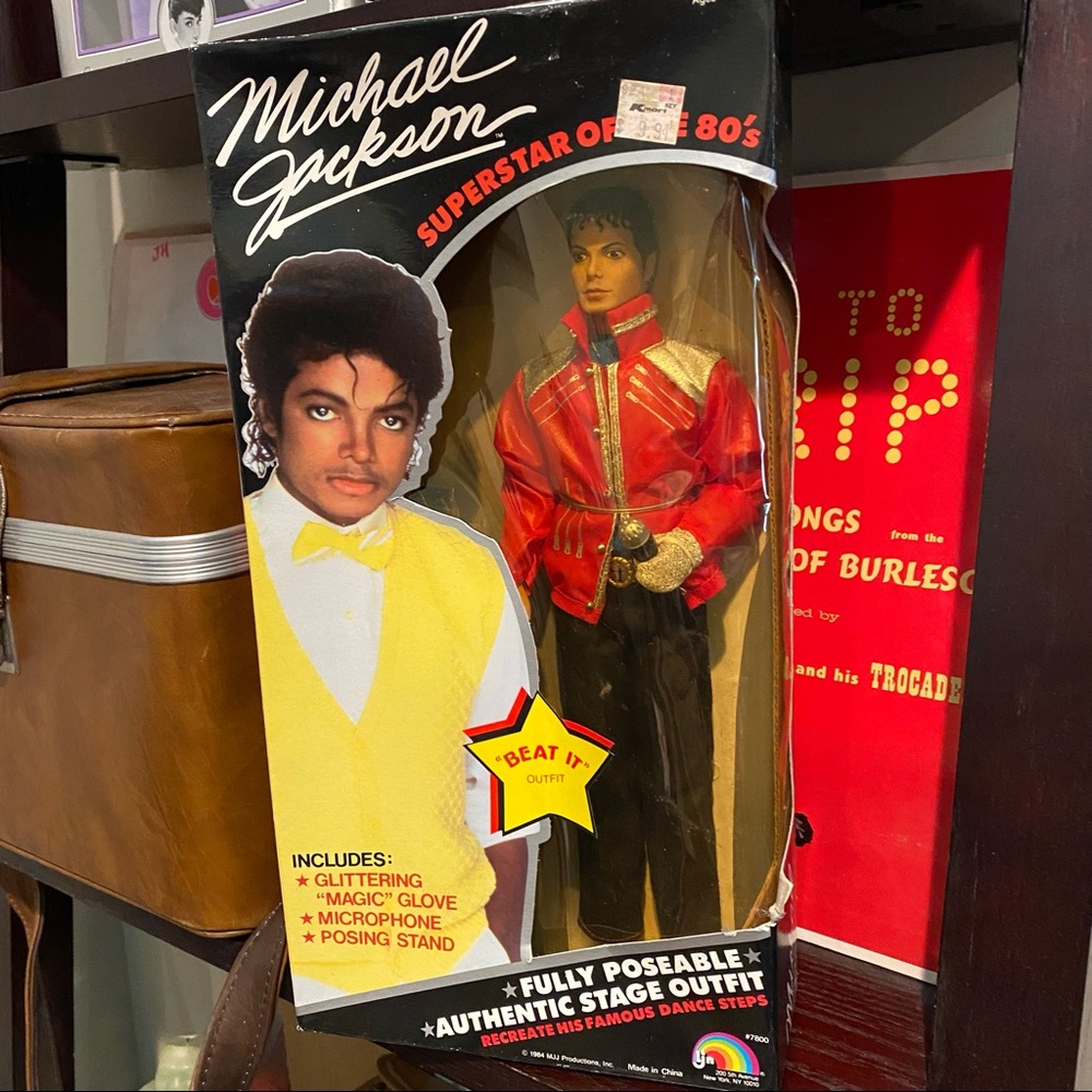 Michael Jackson Superstar of the 80’s doll
